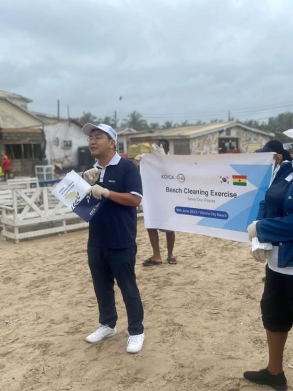 Koica Alumni Association of Ghana Maiden BEACH CLEAN-UP – 2023